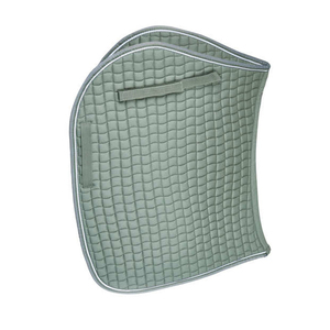 Alfombrilla de sillín de caballo acolchada con corte de diamante satinado, servicio OEM, almohadilla de sillín de caballo de Color sólido personalizada, juego de almohadillas de sillín ecuestre - Product Image 2