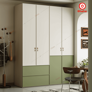 Modern engineered <b>wood</b> <b>wardrobe</b> Ohaha - HD020 - Product Image 2