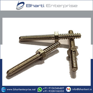 กระดุมหกเหลี่ยมทองเหลืองกลม Knurled กระดุมหกเหลี่ยมทองเหลืองสองหัวคุณภาพเยี่ยมพร้อมการตกแต่งแบบกําหนดเองสําหรับผู้ซื้อขายส่ง - Product Image 3