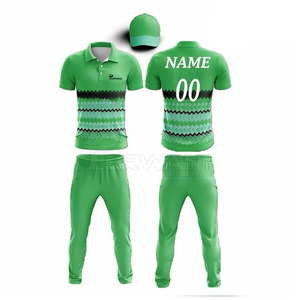 Uniforme de cricket d'usure de sports d'équipe vente chaude meilleure conception logo personnalisé 2025 uniforme de cricket - Product Image 1