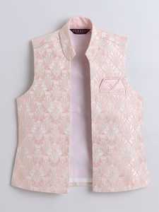 Elegante Sherwani para Niños, Diseño Cultural Tradicional de Seda para Bodas y Fiestas - Product Image 2