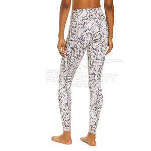 Nuevo diseño de cintura alta entrenamiento impreso mujeres Yoga Legging de alta calidad Fitness Legging para la venta - Product Image 3