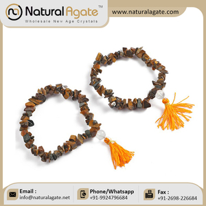 2024 Rhodonite Chips <b>Healing</b> Yoga <b>Bracelet</b> for Sale | Top Selling Chakra Stone <b>Bracelet</b> Indian <b>Healing</b> Stones Supplies - Product Image 4