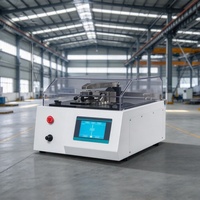 Machine de découpe automatique de précision à plat avec écran tactile PLC, appareil de découpe à plat pour matériaux durs et métaux