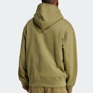 Sudadera con capucha para hombre personalizada sudadera gruesa de gran tamaño con logotipo de bambú de cáñamo estilo sólido para la temporada de otoño sudaderas con capucha - Product Image 5