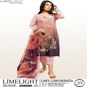 2023 señoras elegante indio pakistaní maestro copia algodón impreso césped EMD camisa y Dupatta gran descuento hermosa ropa - Product Image 3