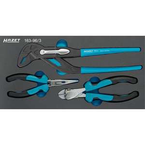 Hazet 3-Piece <b>Pliers</b> and Wire Cutters <b>Set</b> - Product Image 1