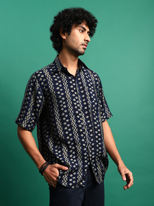 Camisas Étnicas de Algodón de Calidad Garantizada, Manga Corta, Prenda Casual para Hombre, Teñida, de Secado Rápido y Transpirable, en Oferta, Exportadores Indios, Baratas - Product Image 4