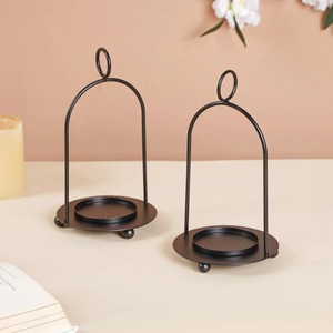 Portavelas Metálico de Diseño Exclusivo de Primera Calidad para Decoración del Hogar, Moderno y Lujoso, Reutilizable, Duradero, Hecho a Mano, Color Personalizado, MOQ Bajo - Product Image 3