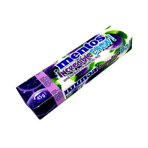 Mentoss uva 37.5gr exportación al por mayor de dulces a granel directo de fábrica OEM embalaje personalizado para eventos - Product Image 2