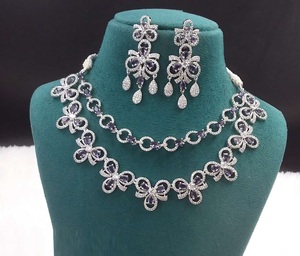Conjunto de joyería de AD elegante de calidad asegurada para ropa de noche lujosa y eventos de Gala disponibles a precio mayorista - Product Image 2
