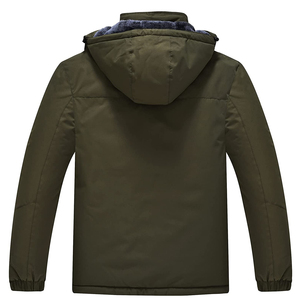 แจ็กเก็ตเดินป่ากันน้ำสำหรับผู้ชายเสื้อกันลมมีฮู้ดถอดได้สำหรับแจ็คเก็ตกลางแจ้งแฟชั่นตัวหนาออกแบบได้ตามต้องการ - Product Image 2