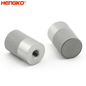 HENGKO OEM métal bioréacteur diffuseur à bulles fines fritté 316L poudre filtre carbonatation pierre Sparger pour hydroponique - Product Image 3