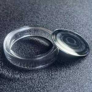 กระจกนาฬิกาแซฟไฟร์ทรงกลมแบนเคลือบสีดำสำหรับนาฬิกาข้อมือ - Product Image 2
