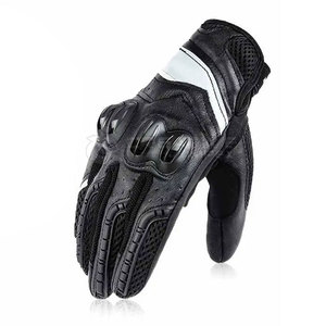 Guantes de cuero para motociclista con pantalla táctil, antideslizantes, a prueba de viento, para deportes al aire libre, disponibles en Pakistán - Product Image 5