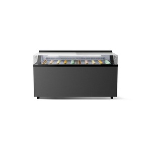 Equipo de Refrigeración Comercial FRAMEC, 1655 x 677 x 944 mm, 9 x 5 Litros, Vitrina Refrigerada para Pastelería, Helados y Productos Congelados - Product Image 3