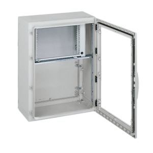 For SCHNEIDER ELECTRIC NSYBRP16PLAG 19\" Pivoting Chassis 16U Electronics & Instrument Enclosure H1000xW750mm <b>PLA</b> - Product Image 1