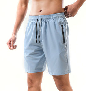 Ropa de calle de verano para hombre, pantalones cortos informales para entrenar en el gimnasio, diseño transpirable de secado rápido - Product Image 1