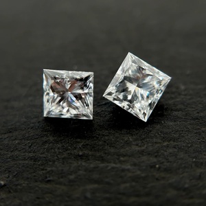 Diamante cultivado en laboratorio de princesa blanca de 4,75mm suelto para anillo 0,75 Ct diamante cultivado en laboratorio suelto para fabricación de joyas diamante CVD - Product Image 1