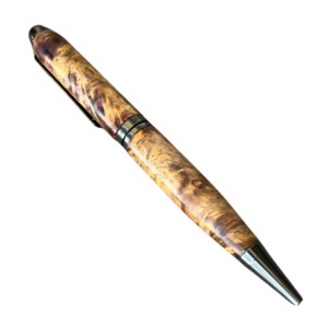 Stylo à bille de luxe en bois stabilisé fait main de haute qualité pour les professionnels - Product Image 1