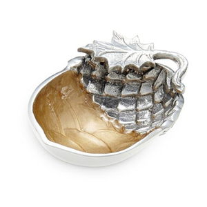 Finest Quality Gold Plated Serving <b>Bowl</b> Elegant Design for Food <b>Dessert</b> Fruit and Home Table Decor From India - Product Image 2