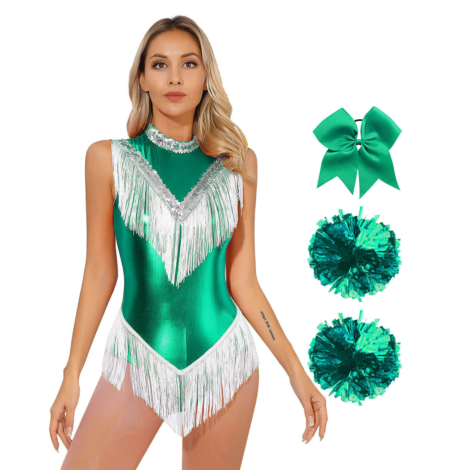 สีเขียว