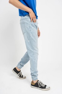 กางเกงยีนส์ของผู้ชายทรงตรงเข้ารูปวินเทจ - Product Image 5