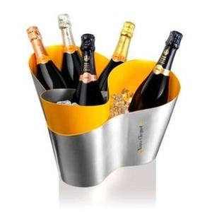 Self Standing <b>Gold</b> Color Metal Casted Aluminum <b>Ice</b> <b>Bucket</b> Insulated for Longer Retention for Parties Premium <b>Ice</b> <b>Bucket</b> - Product Image 3