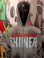 Sweat-shirts à capuche imprimés pour hommes, avec strass, en tissu tricoté, service OEM, prix de gros, parmi les plus vendus