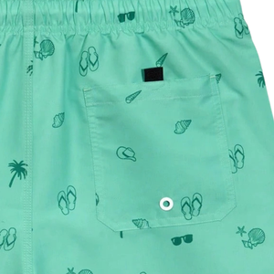 <b>Mens</b> Printed <b>Swim</b> <b>Shorts</b> Quick Dry Mid Waist Drawstring Casual Summer Beachwear Lightweight Outdoor Vacation XL - Product Image 5