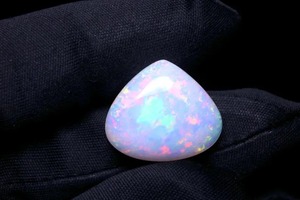 พลอยไฟโอปอลรูปหัวใจ9.00 CT AAA ++ โอปอลเอธิโอเปียไฟสีรุ้งหายากสำหรับทำเครื่องประดับ - Product Image 2