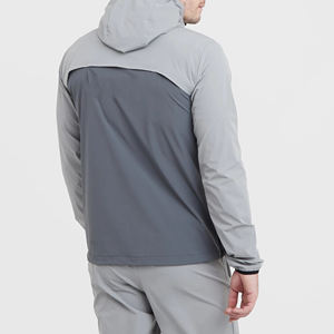 New Unique Design Winter <b>Men's</b> Softshell <b>Jacket</b> Windproof Hooded Front Logo Comfortable Quick Dry <b>Lightweight</b> - Product Image 2