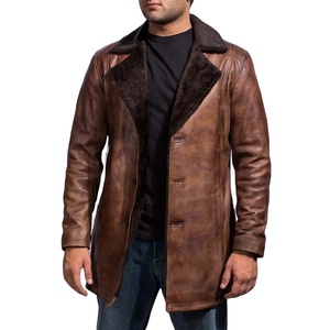 Nuevo Abrigo de Piel de Oveja para Hombre, Estilo Invernal de Alta Gama, con Diseño Personalizado y Material 100% de Calidad, Chaquetas para Hombre 2026 - Product Image 5