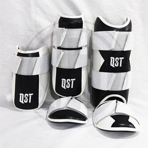 Protections de tibia de baseball professionnelles en cuir souple, légères, durables, avec fermeture auto-agrippante pour les jeunes et les adultes, équipement sportif - Product Image 3