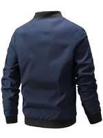 Veste sans manches coupe-vent décontractée pour homme, col montant, logo frontal, rembourrage en polyester de haute qualité, chaude
