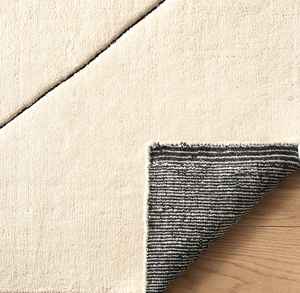 ชุดพรมปูพื้นขนแกะโมร็อกโก/ผ้าไหมมือดีไซน์เรขาคณิตทำด้วยมือมีความทนทานเนื้อนุ่มมีลวดลายไม่เหมือนใครของตกแต่งบ้าน - Product Image 2