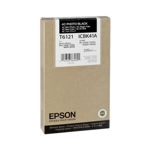 Cartucho de Tinta Compatible con Epson T6121, Negro Fotográfico con Chip, Colores Amarillo y Rojo, Recargable - Product Image 1