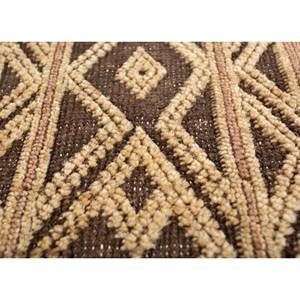 พรมไหมพรมถักมือ Jaipur Rugs รุ่น EU-Lca-1510 สีเทียมเบจและน้ำตาล ลายเรขาคณิต สำหรับห้องนั่งเล่นหรือทางเดินในบ้าน เหมาะสำหรับวัยรุ่น - Product Image 3