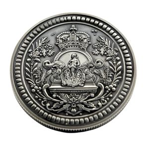 Pièce d'artisanat en métal personnalisée Pièce d'argent antique - Product Image 5