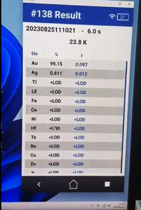 휴대용 금 테스트기 <span class=keywords><strong>XRF</strong></span> 금 검사기 고정밀 금속 분석기 순도 밀도 검사기 - Product Image 4