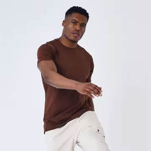Vente en gros personnalisée de haute qualité meilleure vente 2025 col rond écologique respirant tenue décontracté Gymwear Street Wear t-shirt - Product Image 2