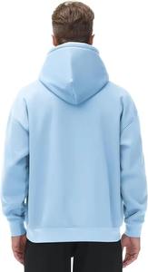 Sweat à capuche en coton mélangé délavé à l'acide avec strass délavés au soleil de haute qualité personnalisé avec broderie usée - Product Image 2