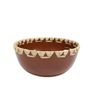 Natural <b>Wooden</b> <b>Table</b> <b>Top</b> <b>Wooden</b> Round Bowl Antique Brown Finished For Decoration Salad Bowl Handicrafts - Product Image 2