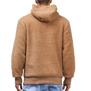 Sudadera con capucha y cremallera de peso pesado de alta calidad, sudaderas con logotipo personalizado y Jersey grueso, sudaderas con capucha recortadas de Invierno en Blanco de fábrica - Product Image 5