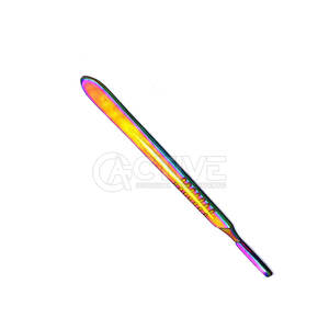 Mango de bisturí reutilizable de acero inoxidable para aplicaciones quirúrgicas Mango de bisturí ergonómico - Product Image 4