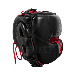 Protector de Cabeza Ajustable de Cuero para Boxeo y Entrenamiento de MMA, Ropa Deportiva Transpirable para Adultos, Nueva Llegada - Product Image 4