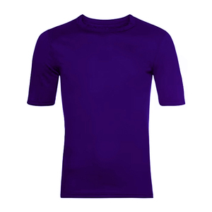 Ropa Deportiva de Diseño Personalizado, Cuello Redondo, Ropa de Verano Informal, Camiseta de Manga Corta, 100% Algodón, Estampado de Letras, Absorbe la Humedad, Ligera - Product Image 1