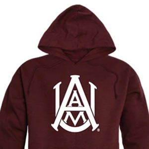 Infinitive Apparel Sudadera con capucha clásica AAMU Logo Invierno Diseño sólido Tejido bordado Anti-Shrink Característica forrada - Product Image 2