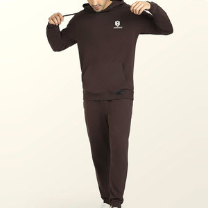 Chándal Deportivo para Hombre, Estilo Moderno, Transpirable, Corte Ajustado, Poliéster y Algodón, Liso - Product Image 1