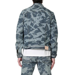 Factory Direct Sale Wholesale Custom Logo Design <b>Men's</b> <b>Denim</b> <b>Jackets</b> High Quality Casual <b>Denim</b> <b>jacket</b> <b>for</b> <b>men</b> - Product Image 2